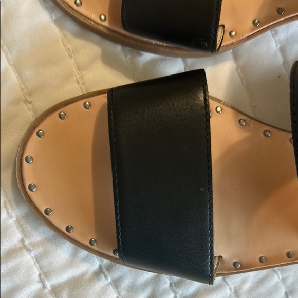 Franco Sarto Black Women's Sandals - Picture 4 of 9